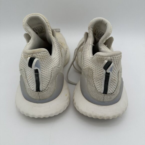 Adidas Alphabounce Mens Size 10.5 White Running Shoes ID AQ0572 - Picture 3 of 9